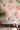 Peel and Stick or Traditional Wallpaper Watercolour Flower Peach and Pink Flowers - Magical Fairy Poppy Garden Pattern