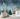 Peel and Stick Starry Night Sky Wall Mural Nursery Bedroom Wallpaper - Stars Cresent Moon Clouds