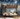 MOUNTAINS Wall Mural Nursery Bedroom Wallpaper - Stars Cresent Moon Clouds