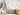 Painted Peach Wildflower Meadow Flowers Peel and Stick Wall Mural - butterfly nursery neutral