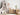 Peony Blush and Neutral Border Flowers Peel and Stick Mural