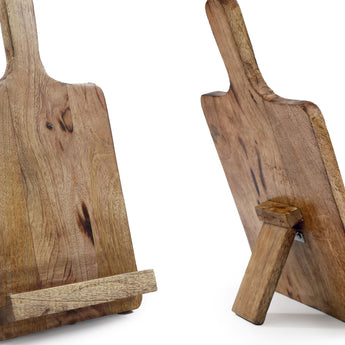 Wooden Recipe Book Holder, 36cm