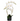 Artificial Orchid Plant with Pot White 45 x 15 x 65 cm