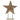 Christmas Star Brown 59.5 x 18 x 74 cm Solid Teak Wood 2