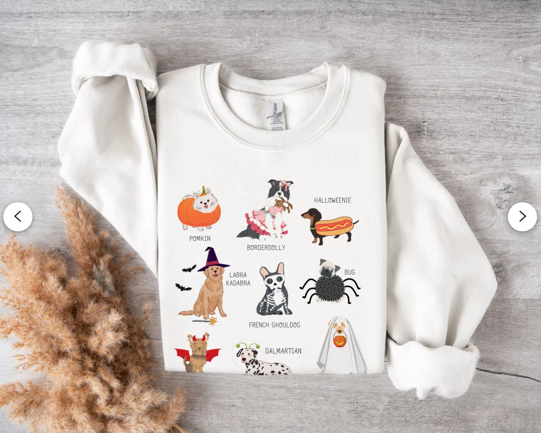 Halloween Jumper Sweatshirt,Halloween Sweater,Ghost Sweatshirt,Halloween Dog Sweatshirt,Ghost Dog Shirt,2023 Happy Halloween Spooky Season 5