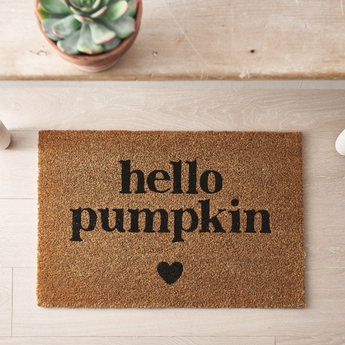 Hello PUMPKIN Doormat