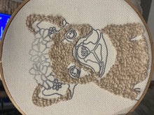 Punch Needle Kit For Beginners. Frenchie French Bulldog Dog lover Craft Kit. Make Your Own. Personalised pup gift.