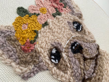 Punch Needle Kit For Beginners. Frenchie French Bulldog Dog lover Craft Kit. Make Your Own. Personalised pup gift.