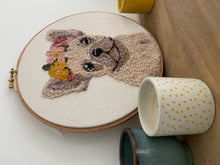 Punch Needle Kit For Beginners. Frenchie French Bulldog Dog lover Craft Kit. Make Your Own. Personalised pup gift.