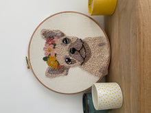 Punch Needle Kit For Beginners. Frenchie French Bulldog Dog lover Craft Kit. Make Your Own. Personalised pup gift.