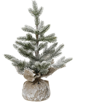 Indoor Christmas Tree with Snowy Effect, 40cm