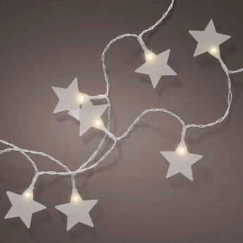 LED Star String Lights - Indoor Use, 90cm