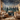 Peel and Stick and Traditional Starry Night Sky Wall Mural Nursery Bedroom Wallpaper - Stars Cresent Moon Clouds c