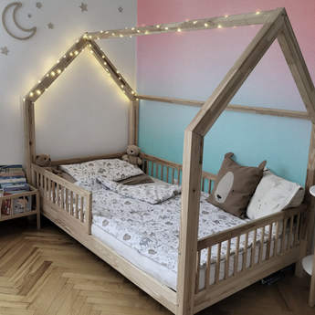 Pink to Blue Fade Gradient Watercolour Wallpaper Mural Peel and Stick Removable Bedroom Living room