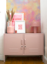 Tie Dye Boho Dreamy Peel and Stick or Traditional Wallpaper Watercolour -  Pink Blue Pastel Peach Rainbow