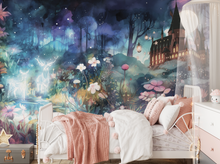 Kids Nursery Twilight Harry Potter Inspired Patronus - Trees Wall Mural, Removable Wallpaper, Traditional Wallpaper, Peel And Stick