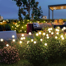 x2 PACK Firefly Solar Garden Lights, 6 LED Starburst Swaying Solar Firefly Lights, 3 Modes Waterproof Solar Powered Firefly Lights Outdoor Decor for Garden, Yard, Pathway