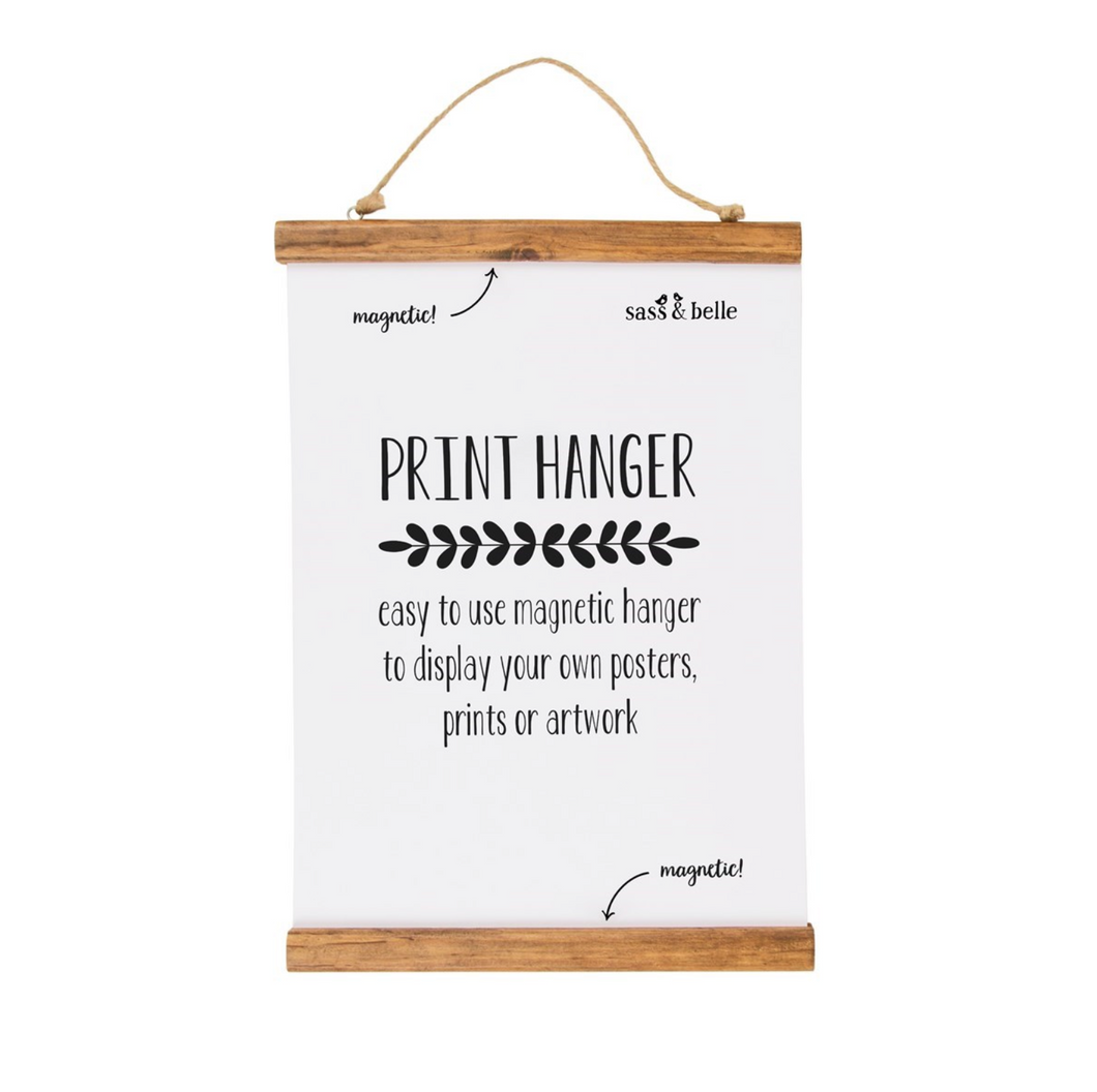 Magnetic Brown Poster Hanger