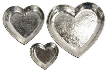 Set of 3 Heart Shaped Trays