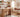 Set of x2 Natural Rattan Bar Chairs 