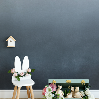 Soft Blue Paint Fade Misty Watercolour Wallpaper Mural Peel and Stick Removable Bedroom Livingroom (Copy)