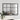 Wall Mirror Black 80x60 cm Metal 1