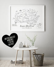 Personalised FRAMED Map of Australia - Travel World Map Push Pin-board Australian