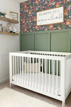 NEW! Peel and Stick Bear and Bunny Floral Flower Nursery Baby Removable Wallpaper