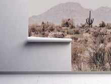 Cactus Desert Ranch Wall Mural - Wallpaper Traditional or Peel and Stick
