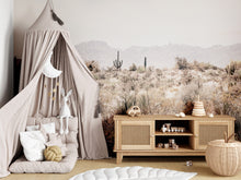 Cactus Desert Ranch Wall Mural - Wallpaper Traditional or Peel and Stick