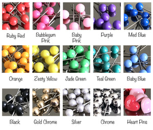 Map Pins All Colours
