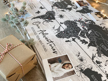 Personalised WORLD Travel Map Pin Board - 2021 Edition
