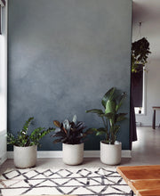 Soft Blue Paint Fade Misty Watercolour Wallpaper Mural Peel and Stick Removable Bedroom Livingroom