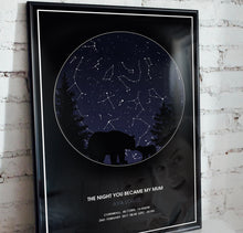 Personalised Written in the Stars STAR map