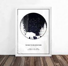 Personalised Written in the Stars STAR map