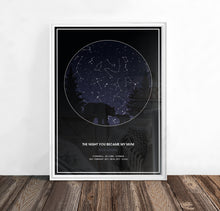 Personalised Written in the Stars STAR map