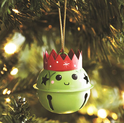 Sass & Belle BRUSSEL SPROUT HANGING BELL DECORATION
