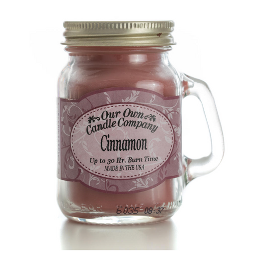 Cinnamon Mini Mason Mason Jar Scented Candle