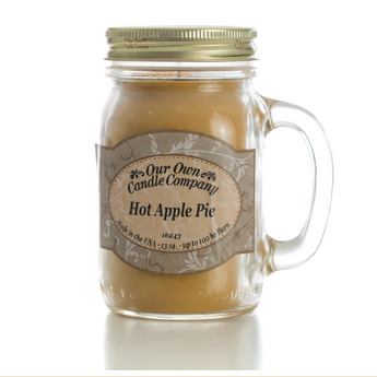 Hot Apple Pie LARGE Mason Jar Scented Candle