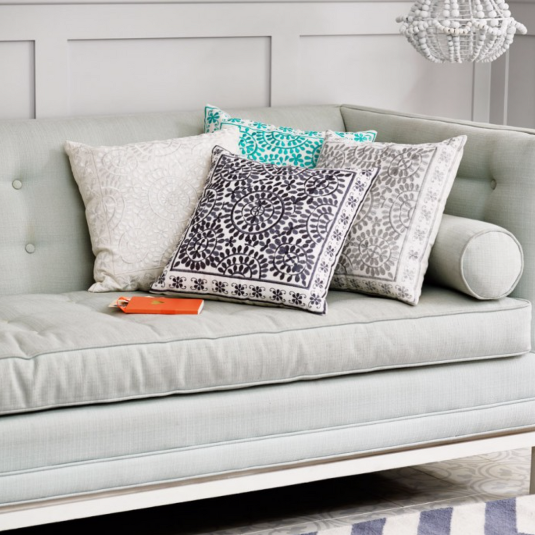 Souk Embroidered Cushions Square