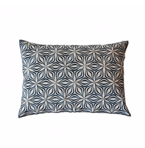 Martha Geometric Cushions Rectangular on Linen