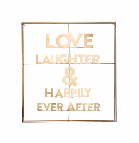 Love, Laughter & Happily Ever After Word Art