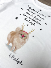 Personalised Pet Dog Breed Christmas Xmas Jumper Sweatshirt - Womens