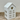 DAINTY WHITE LED HOUSE, 12CM