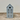 DAINTY GREY LED HOUSE, 16CM