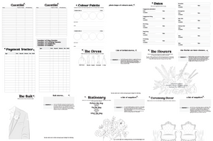 BOHO Digital Ultimate Wedding Planner, iPad Wedding Planner, Wedding Goodnotes, Wedding To Do List, Wedding Checklist, Wedding Budget