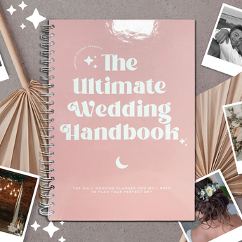 BOHO A4 Large Ultimate Wedding Bridal Planner - Best Bride to Be Gift - Scrapbook