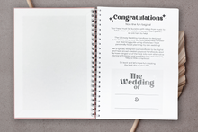 BOHO A4 Large Ultimate Wedding Bridal Planner - Best Bride to Be Gift - Scrapbook