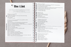 BOHO A4 Large Ultimate Wedding Bridal Planner - Best Bride to Be Gift - Scrapbook