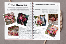 BOHO A4 Large Ultimate Wedding Bridal Planner - Best Bride to Be Gift - Scrapbook